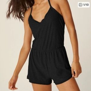 Beyond Yoga Featherweight Dream Lace Romper